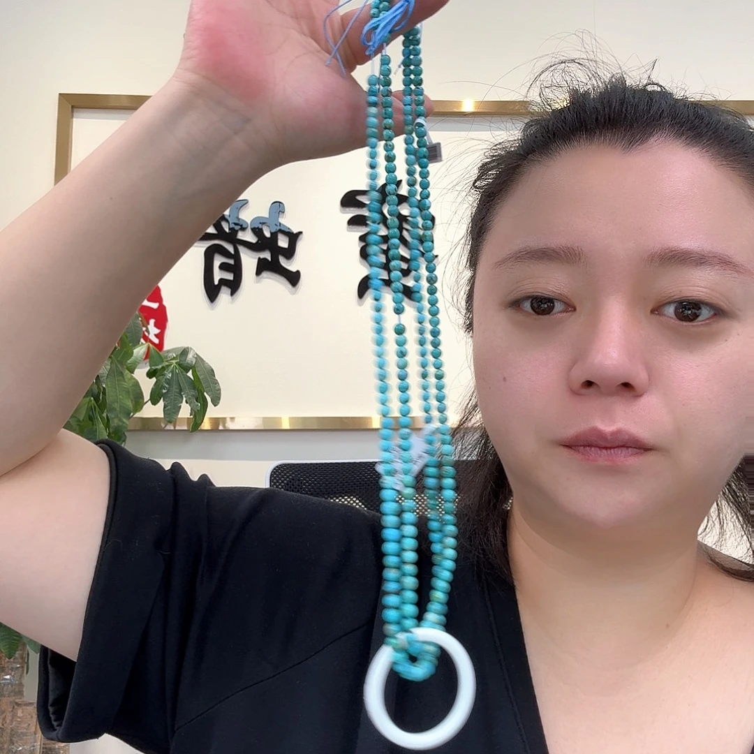 未镶嵌绿松石珠宝奇石116 多样性发货发其一