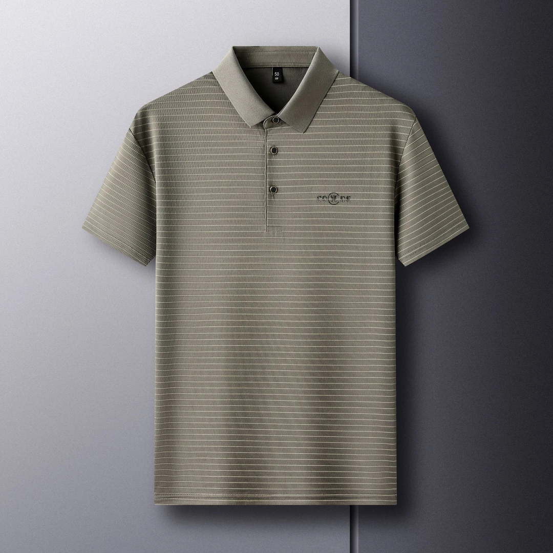 【直播专用】财001-200孤品捡漏时尚高级感男装POLO衫t恤商务男装