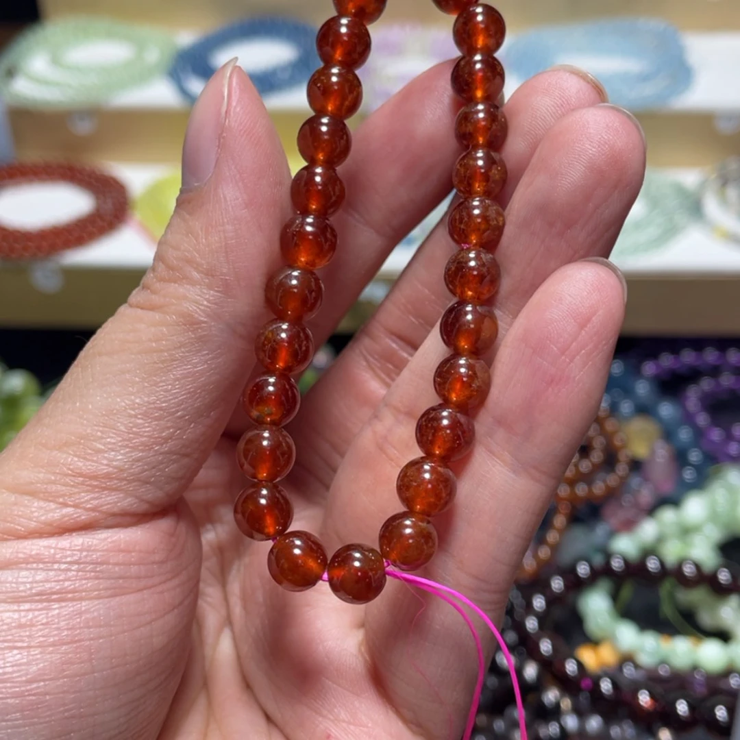 【闪购商品】水晶手链银S800镀金镶嵌7****?