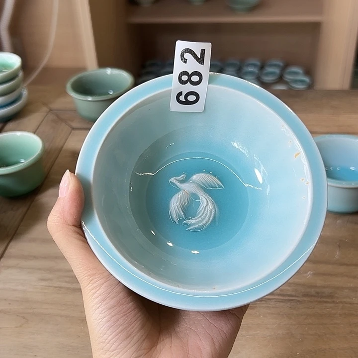 小米茶器龙泉青瓷