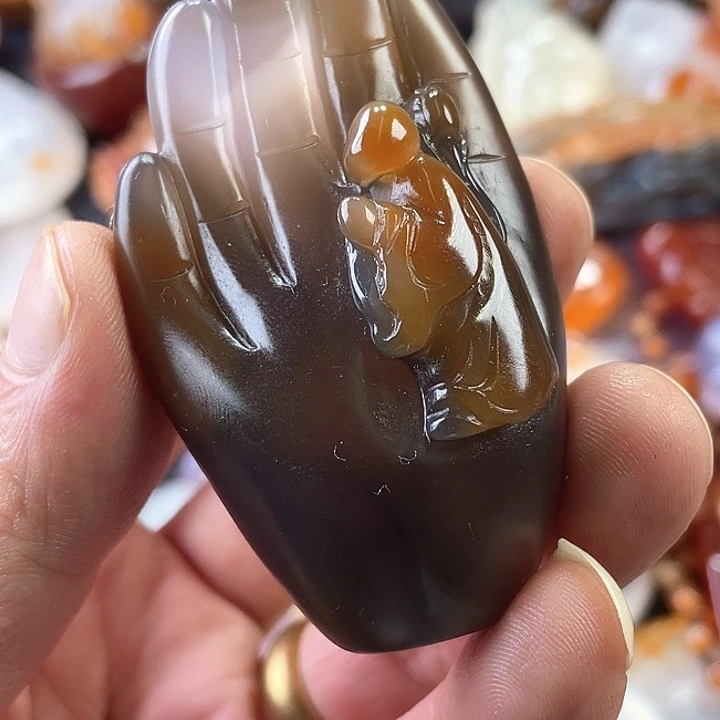 未镶嵌天然玛瑙/玉髓