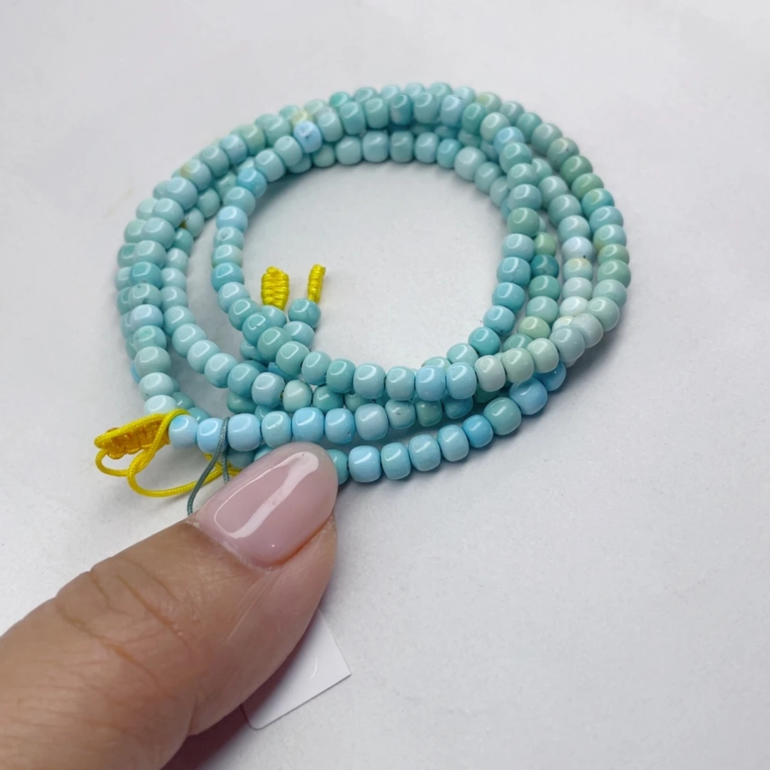 海***兰绿松石未镶嵌颈饰