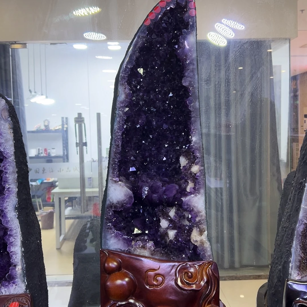 大型摆件（非配饰）未镶嵌紫晶