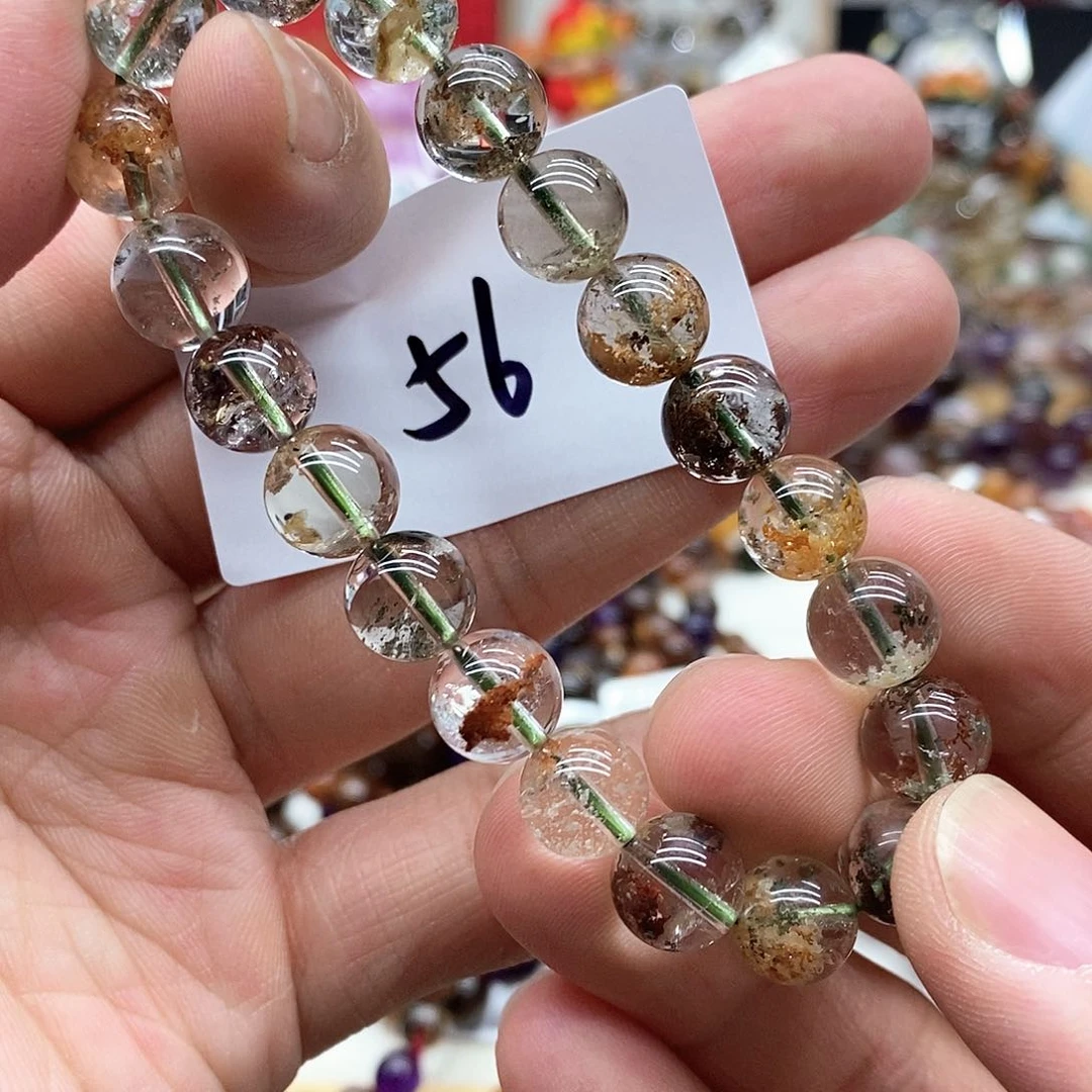 水晶手串未镶嵌天然