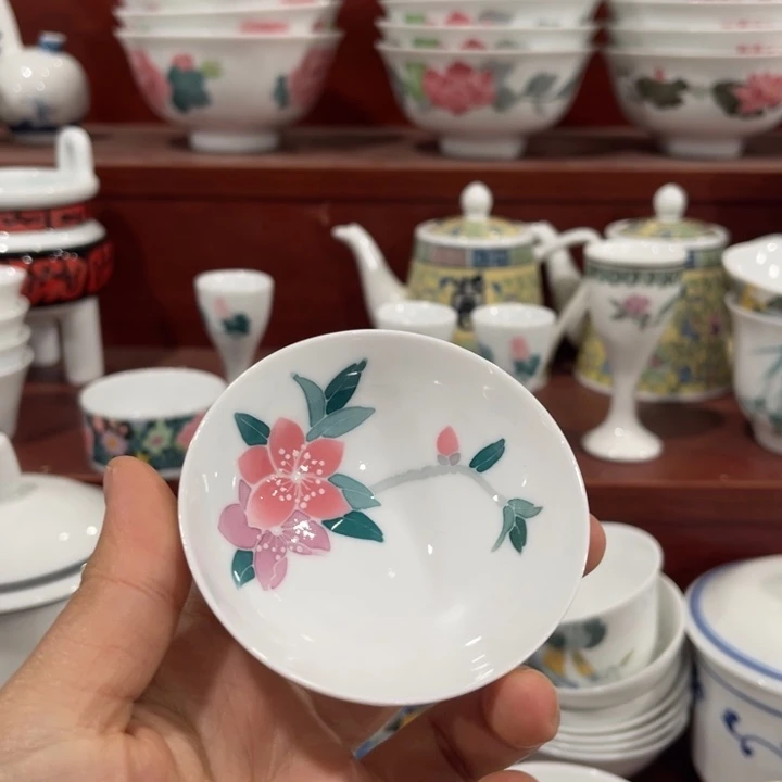 陶瓷醴陵釉下手绘高温瓷器