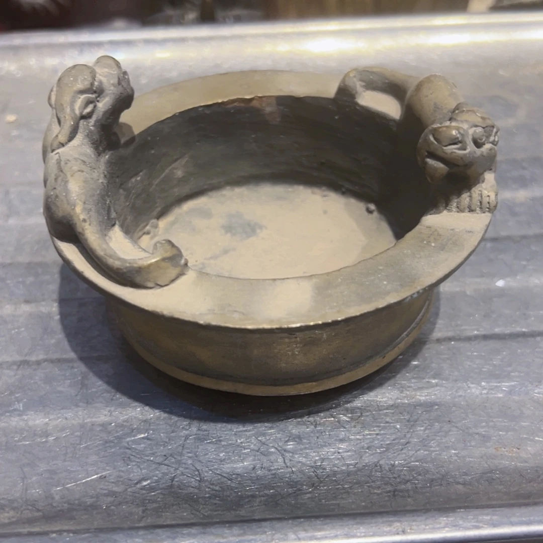 强***界黄铜摆件工艺品黄铜