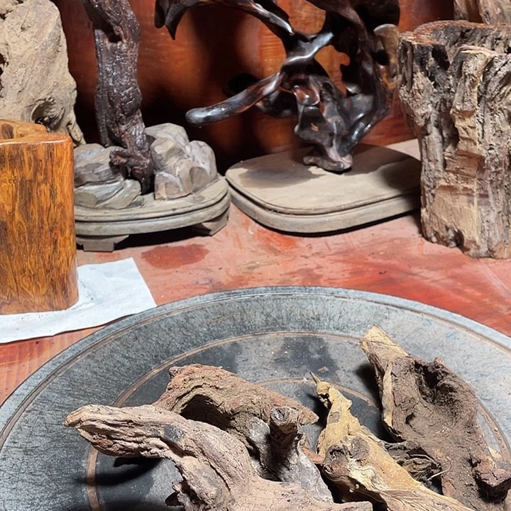 暴***爆花梨木类随行小手杷