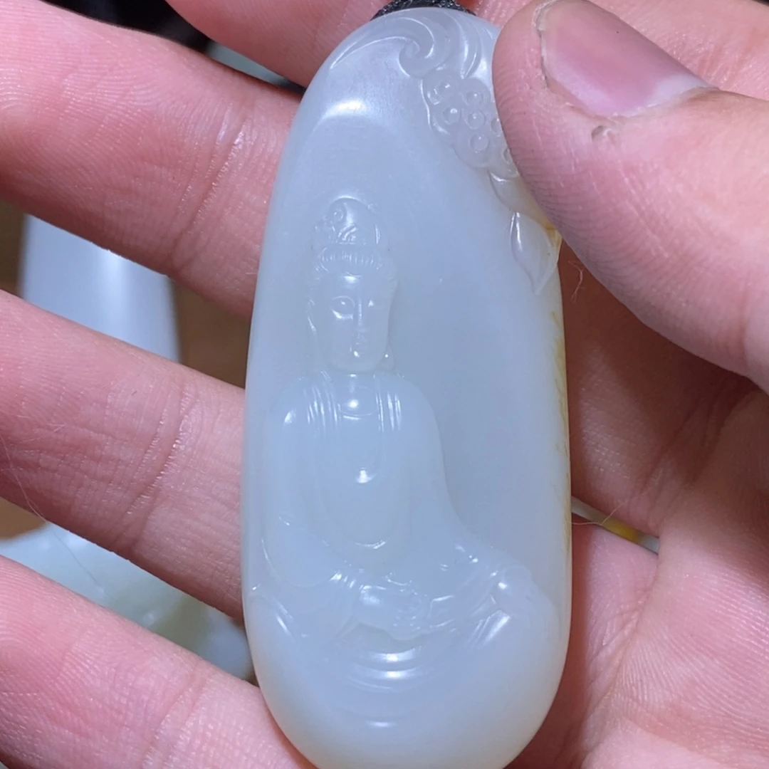 颈饰未镶嵌和田玉身***好
