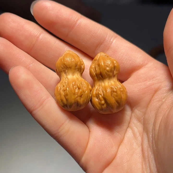 文玩核桃把件花生270