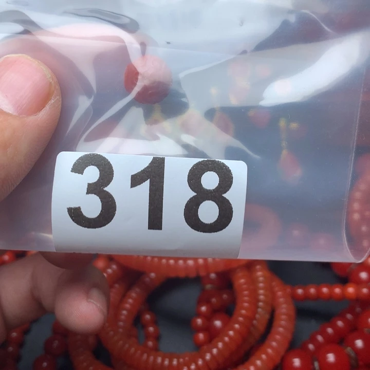 南红玛瑙手链未镶嵌匆**年