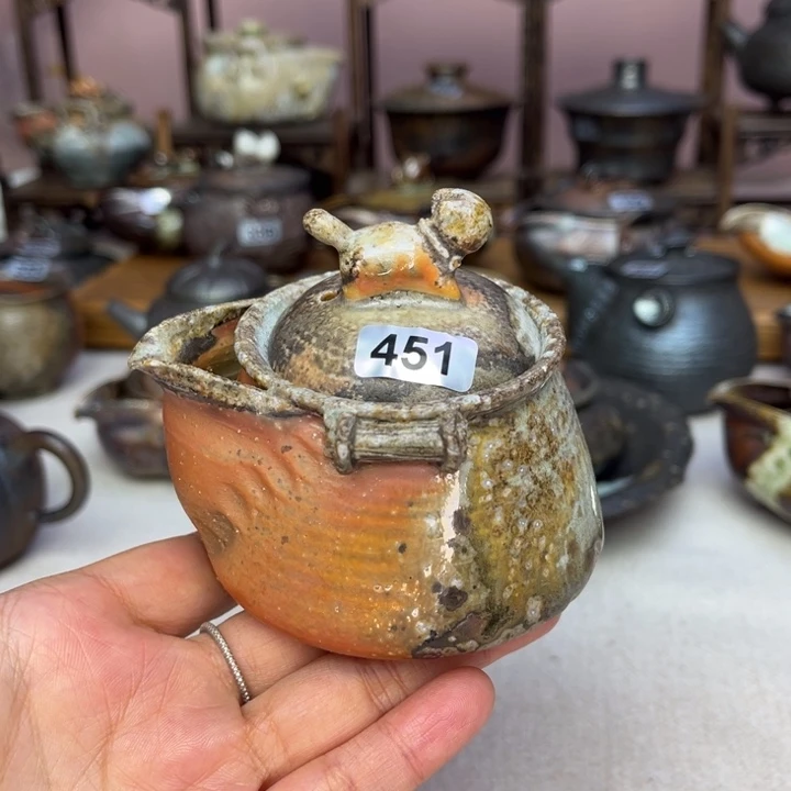 壶裸柴烧陶瓷茶具