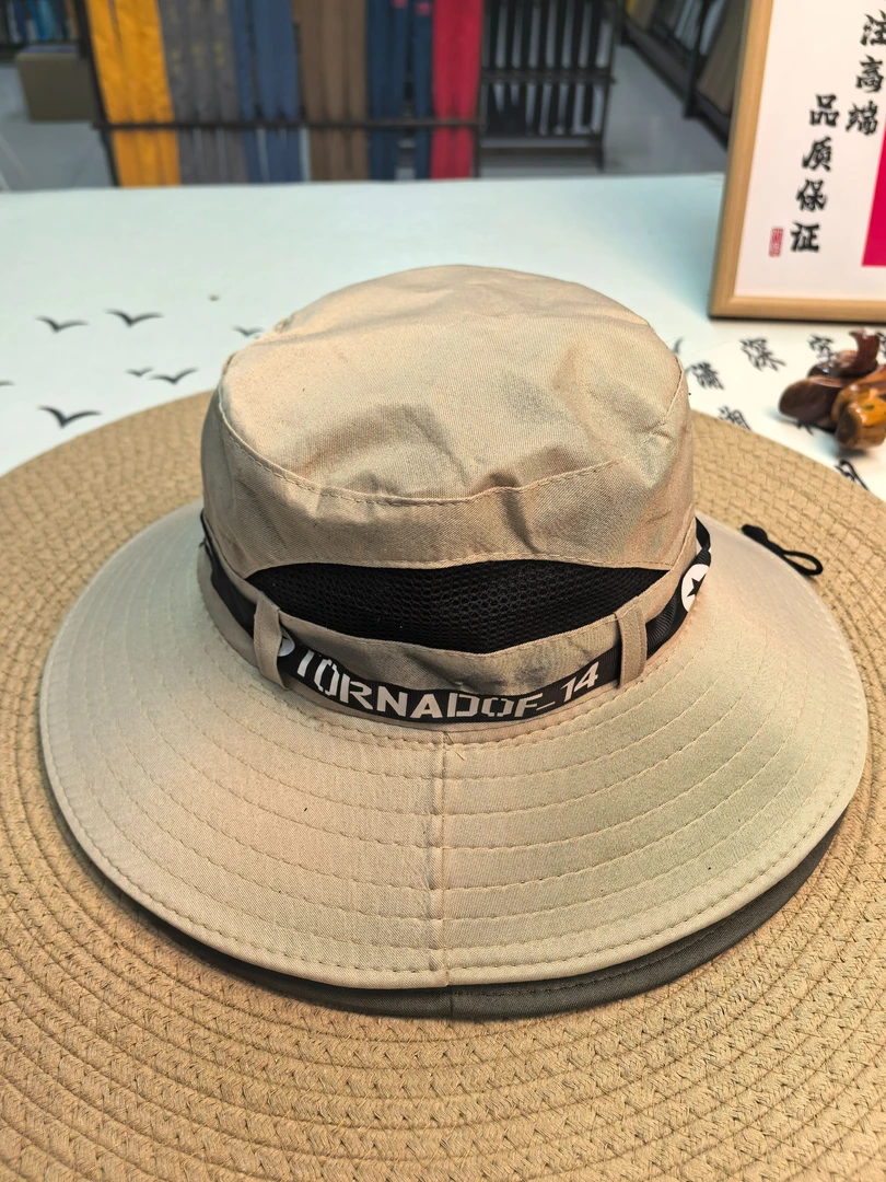 【阿福宠粉】钓鱼帽加大透气防水面料半网户外遮阳