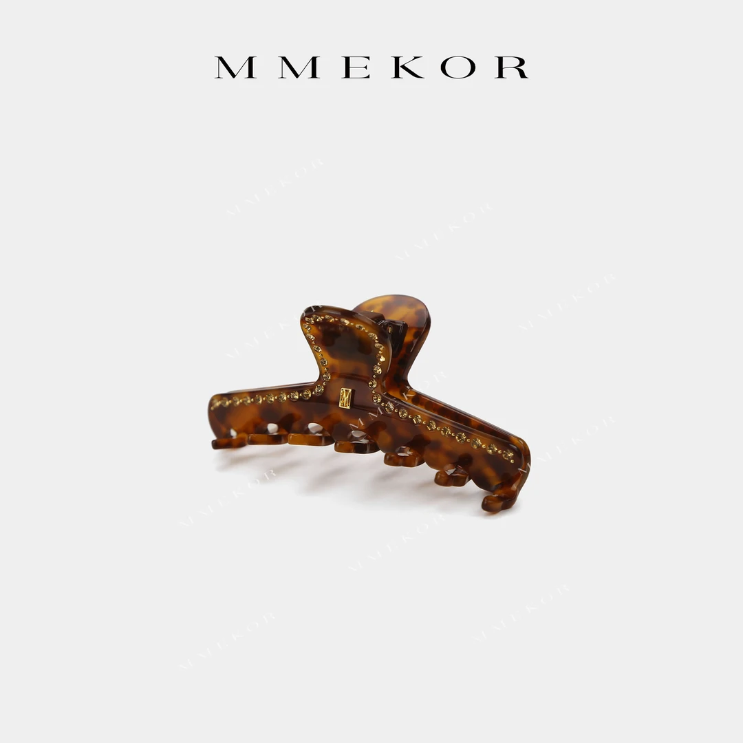 MMEKOR“巴黎闪悦发夹” 静奢老钱风发夹 25991