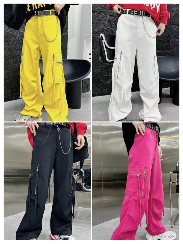 DD新品复合棉秋冬宽松款工装裤3829