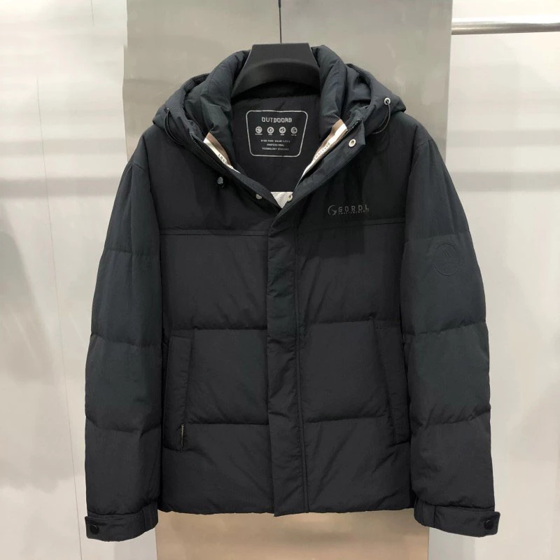 8652高克重 短款男士羽绒服外套