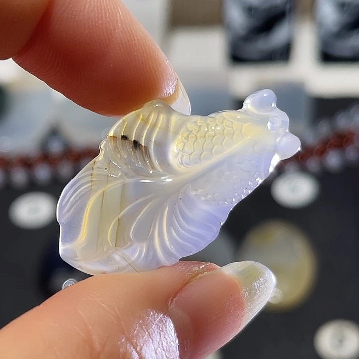 玛瑙/玉髓未镶嵌吊坠(不含链)