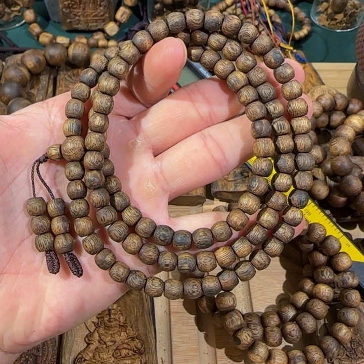 手串沉香陆河鼓珠多圈0.7高货20克多样性发一