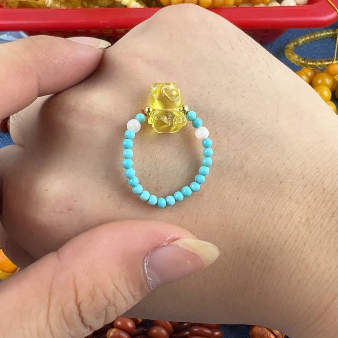 未镶嵌琥珀珠宝奇石