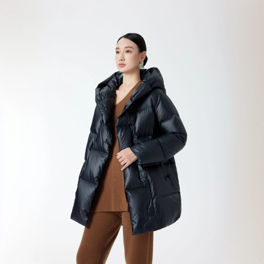 DeIFY新款缔弗科鲁达鹅绒服白鹅绒显瘦气质冬季鹅绒服D602