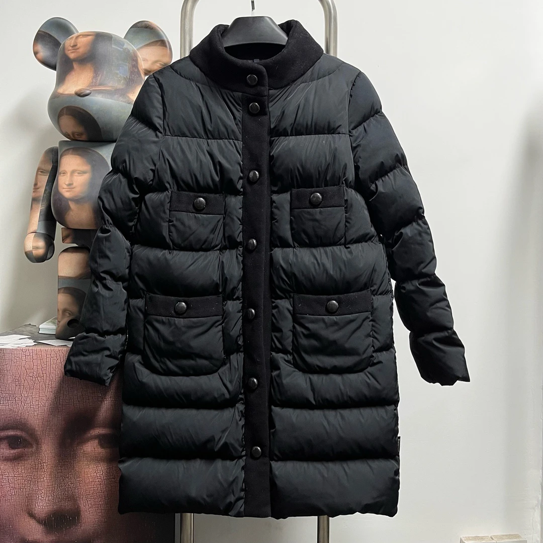 99新 MONCLER 长款羽绒服 K0534 尺码：1 衣长83 胸围48