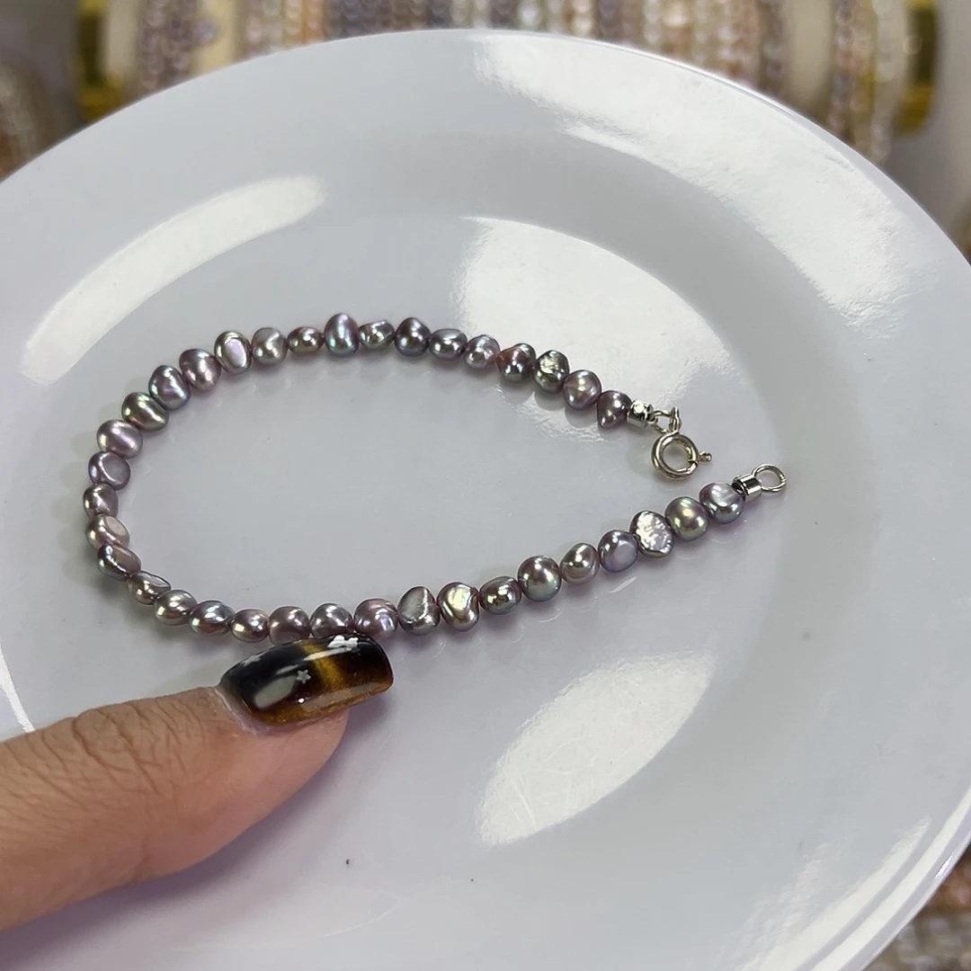 淡水珍珠钛钢手绳