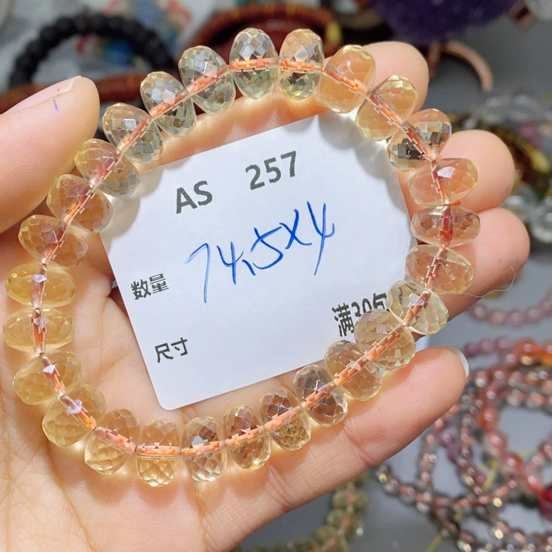 银S925镶嵌颈饰水晶A*aAS257
