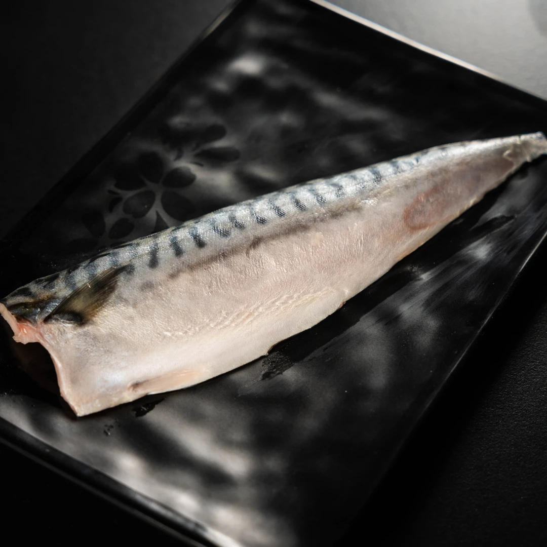 挪威进口青花鱼新鲜鲭鱼片商用盐烤鲭鱼盐烤新鲜冷冻靖鱼类