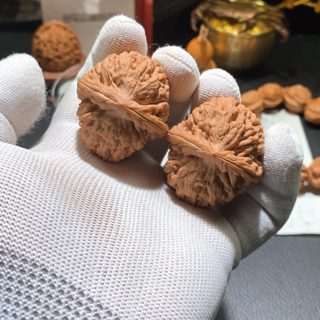 手串文玩核桃0045莲花38（修）