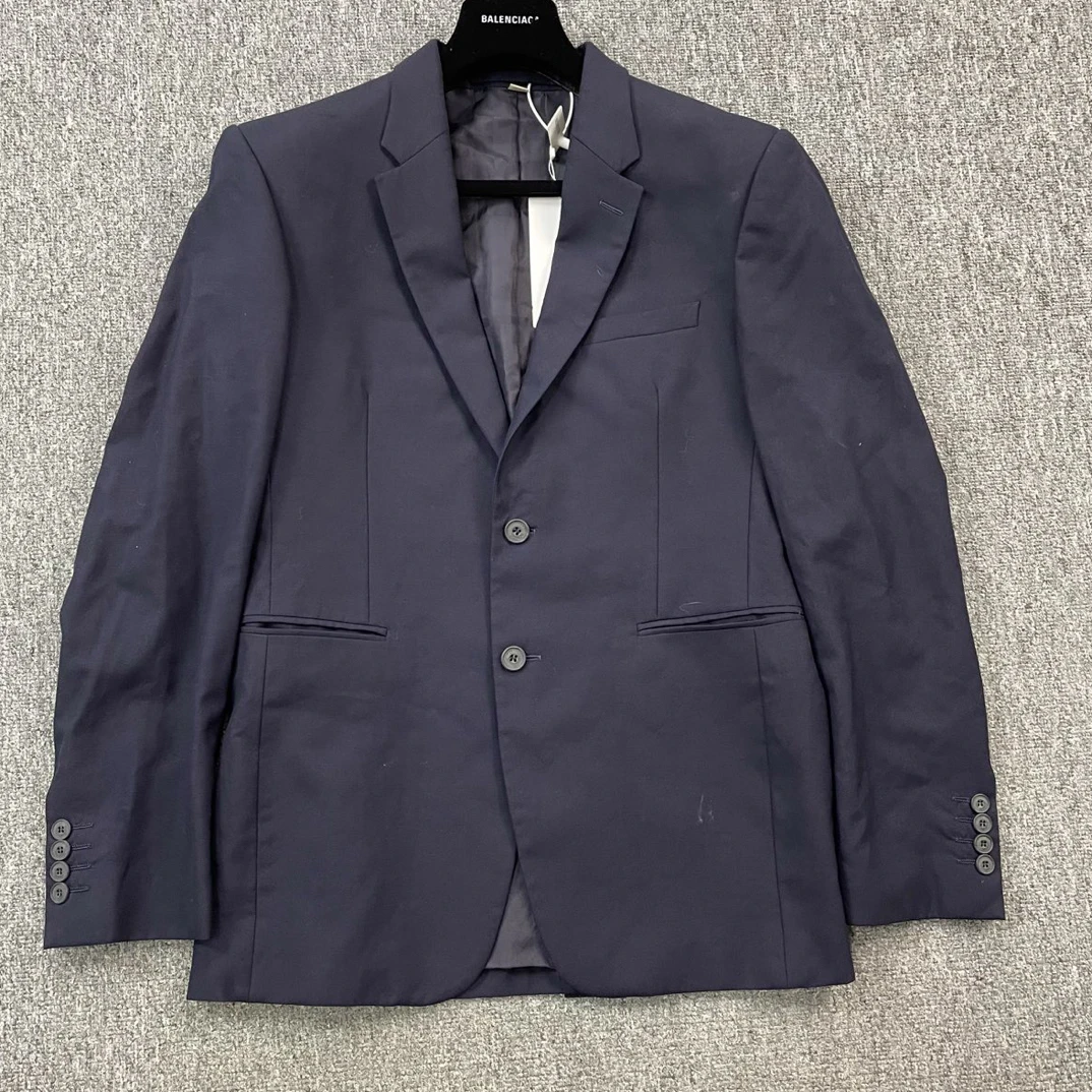 95新 BURBERRY/博柏利 jp1209 藏青色西服 48R 002574