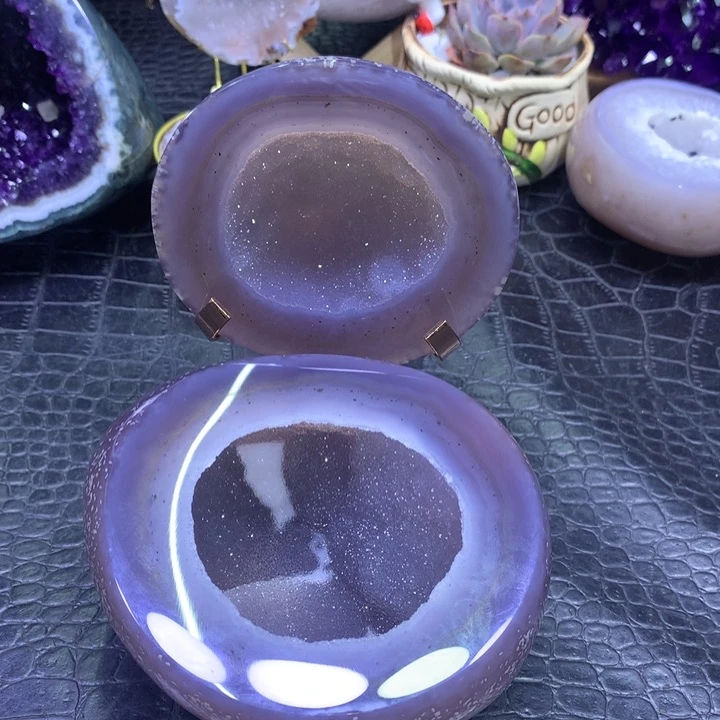 水晶福利全抛紫软盆未镶嵌