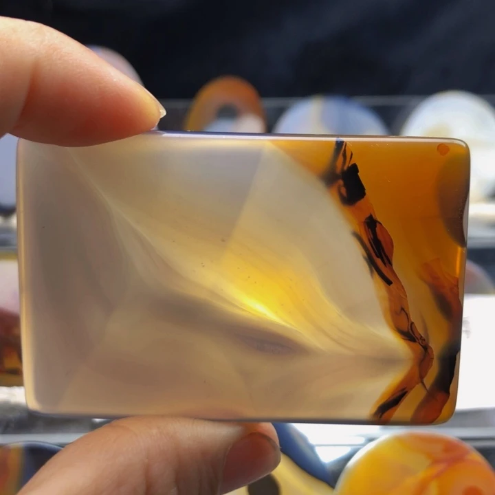 合金玛瑙/玉髓珠宝奇石151