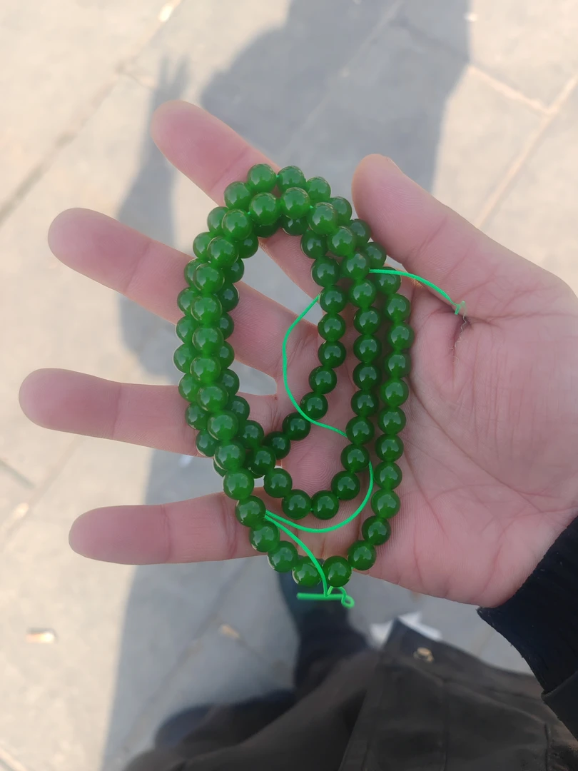 云之端珠宝辣菠菜绿长项链卡8高端奢华