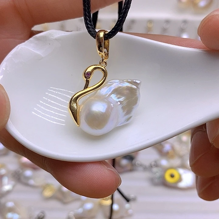 淡水珍珠未镶嵌颈饰645