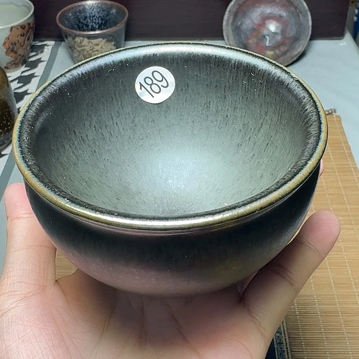 茶盏189 坚记茶盏摆件