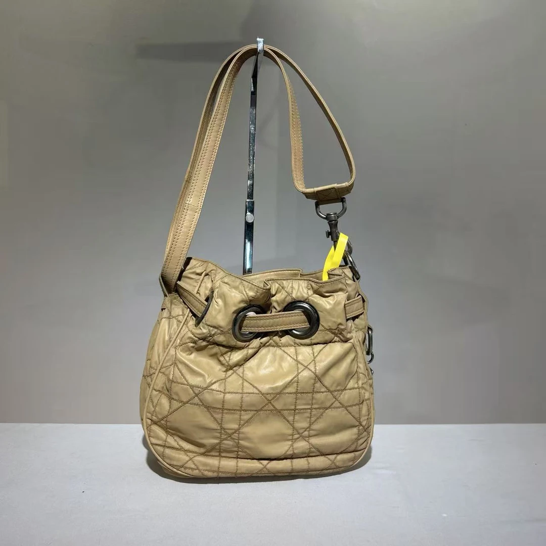 95新 DIOR/迪奥 Dior迪奥奶茶色单肩包101392