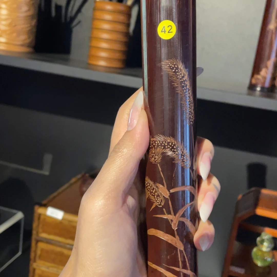 紫砂茶道历**化老煤竹香筒