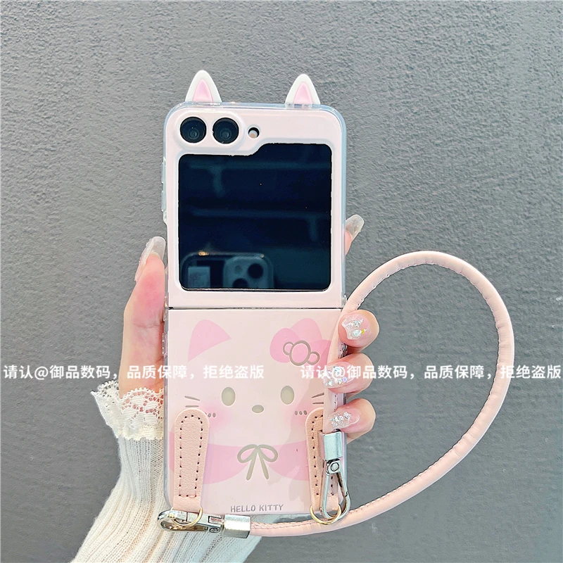 （三星zflip6系列）透明折叠壳适用三星zflip6/三星zflip5手机壳潮