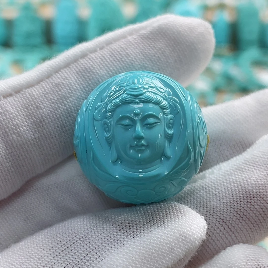 绿松石珠宝奇石未镶嵌