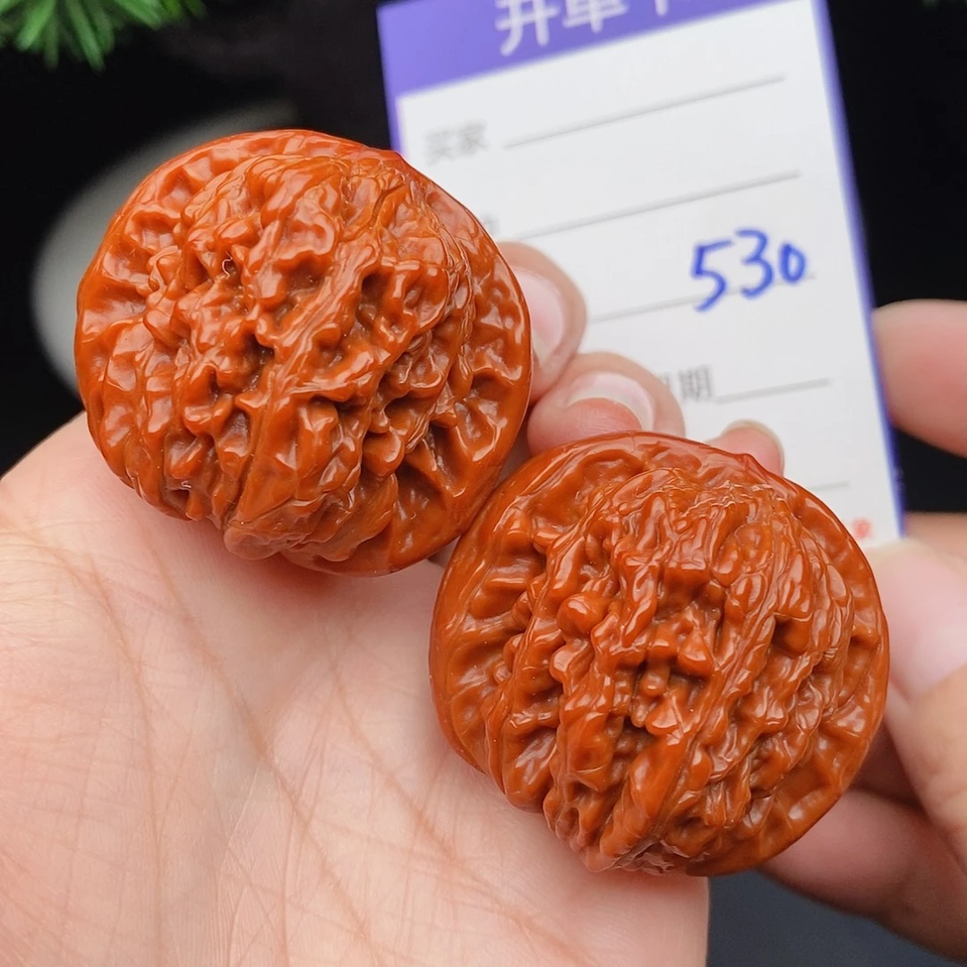 把件文玩核桃38四座楼530