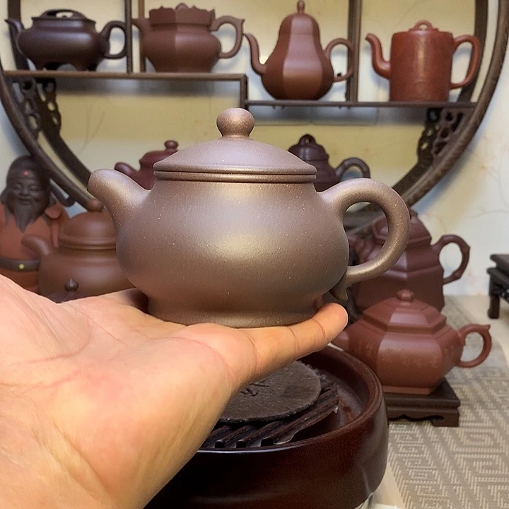 茶壶紫砂原矿紫砂壶