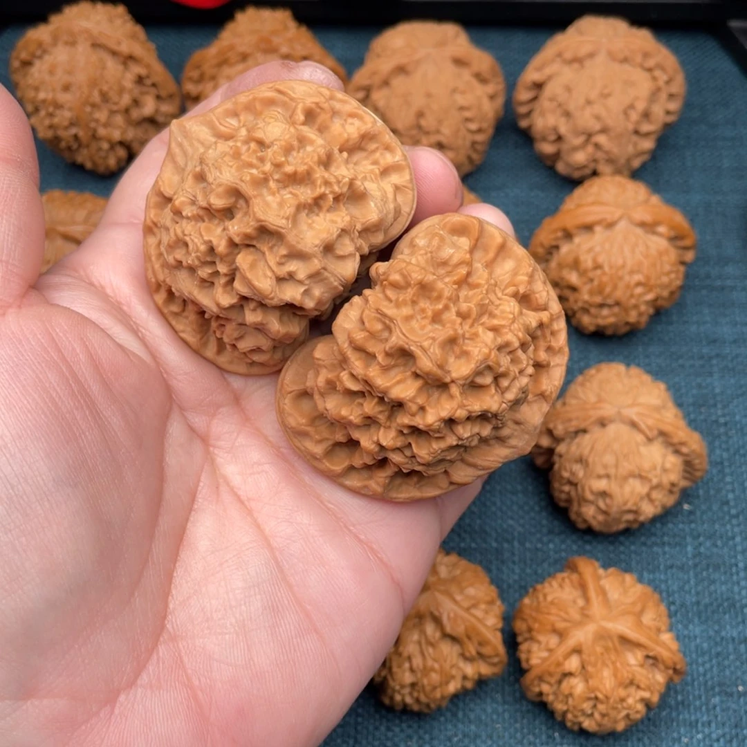 文玩核桃把件星**道全品毕业官帽52