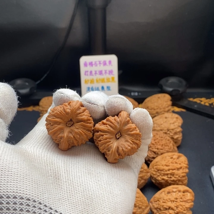 G***J文玩核桃吊坠南将石