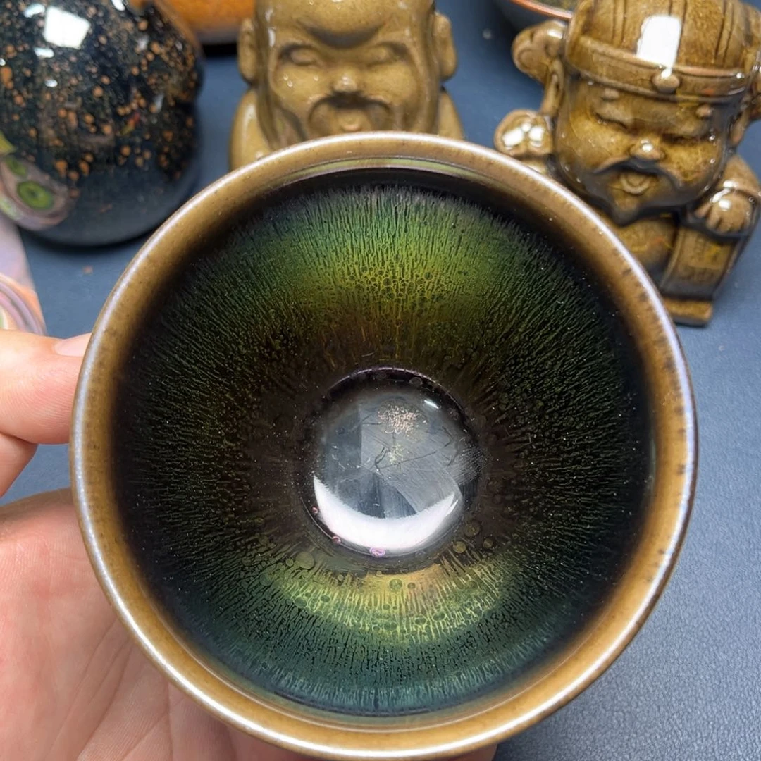 茶盏建盏手握泡茶主人杯