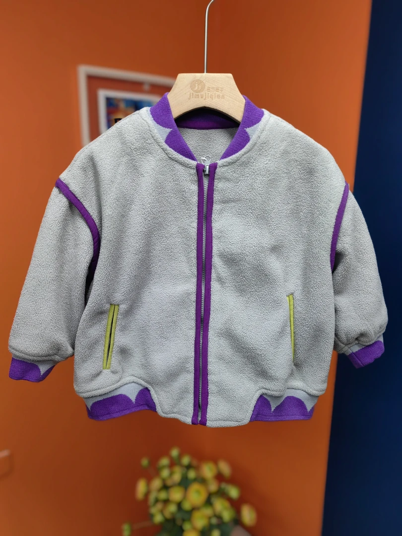 S3313535男童春秋时尚休闲棒球服外套85-120