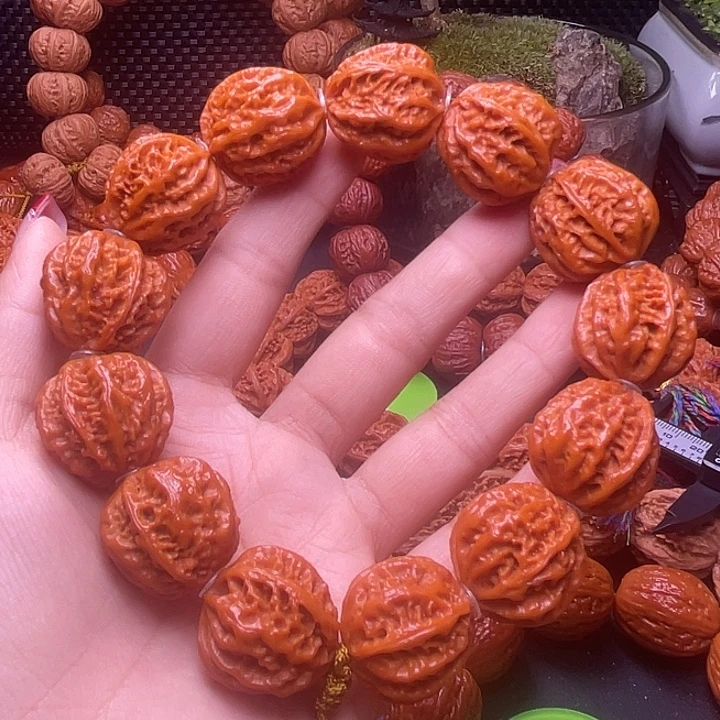 手串文玩核桃火焰纹龙脊22