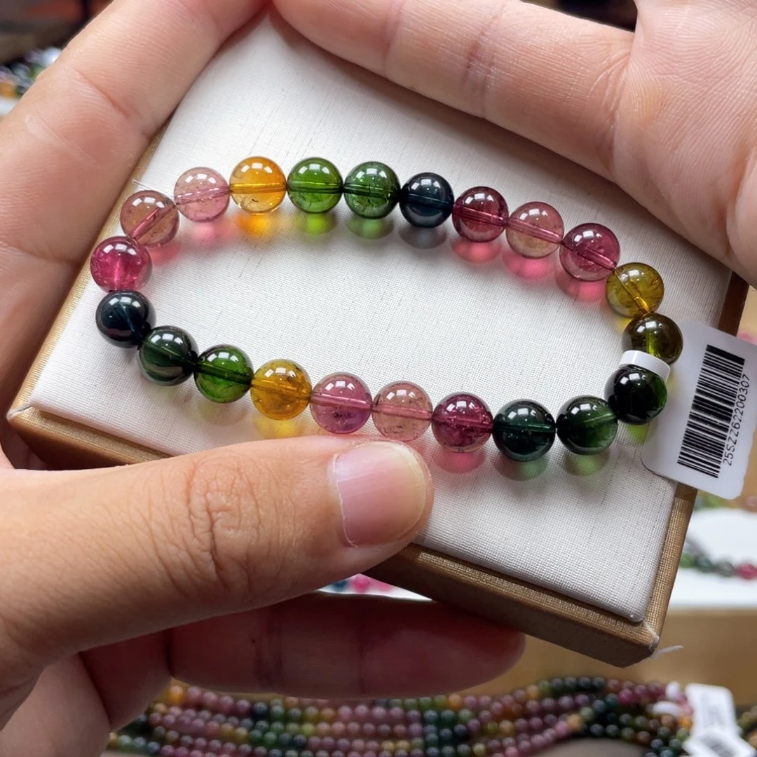 未镶嵌手串碧玺8.5mm.mmmmmmmmm