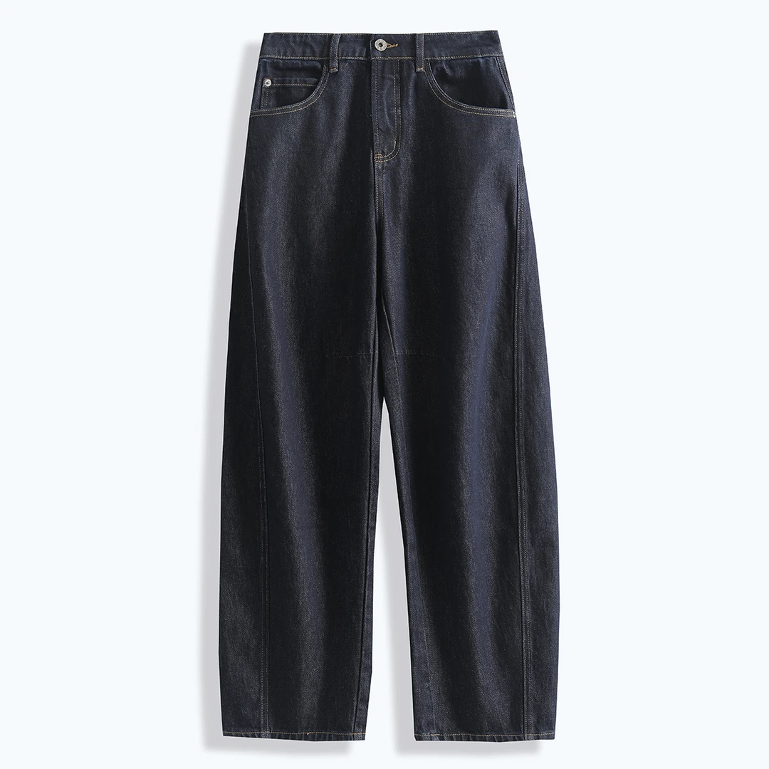 K11B-53987 品质柜货！精裁！女士时尚简约百搭高腰休闲牛仔裤