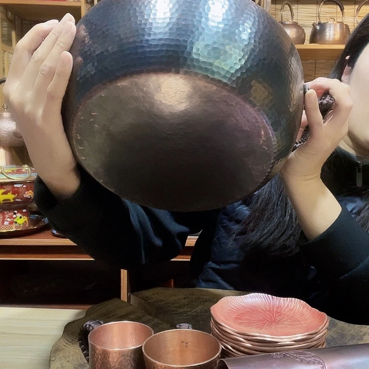 金属忆**修紫铜双耳26燃气2.0厚
