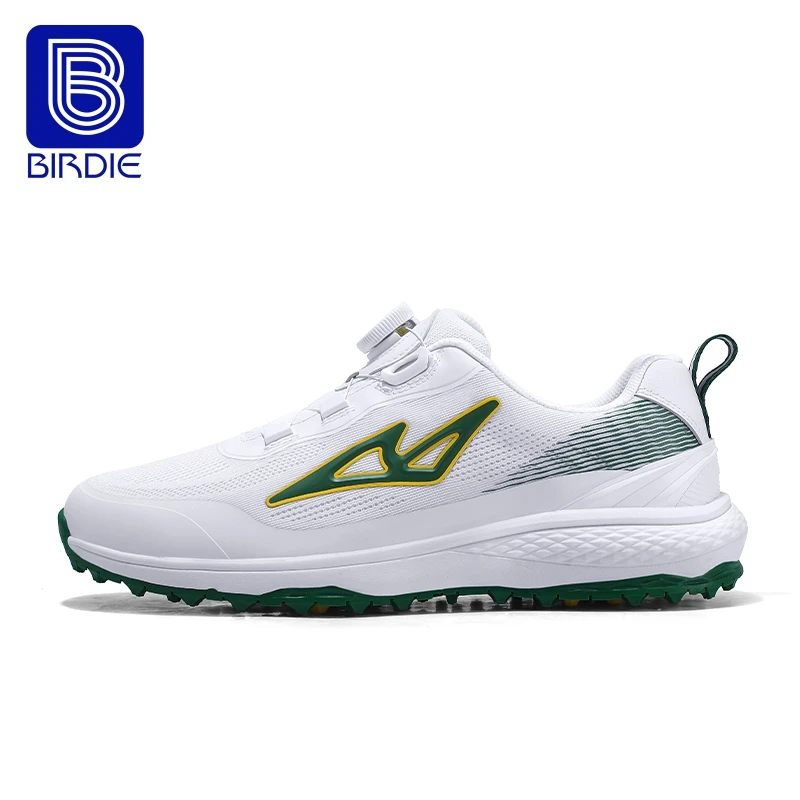 Birdie二代大师赛高尔夫男鞋网布高尔夫球男鞋透气百搭软弹底