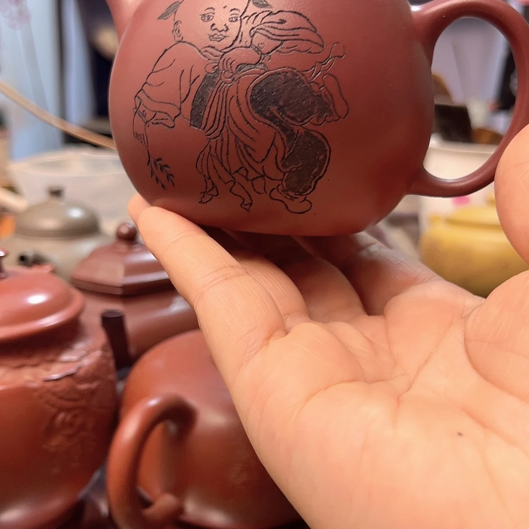 茶壶紫砂全手工制作